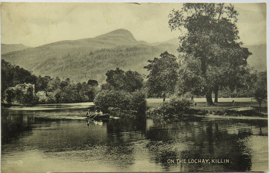Old Postcard On The Lochay, Killin 1933