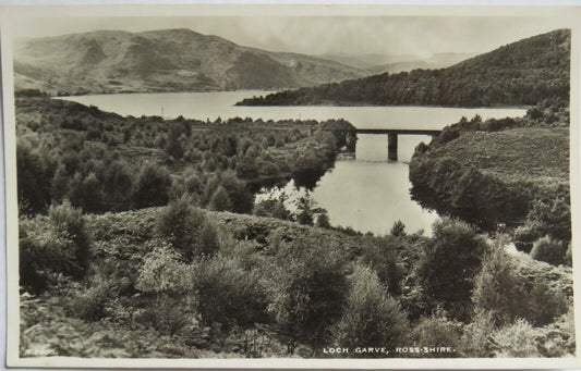 Old Postcard of Loch Garve, Ross-Shire  - Ref : 1010