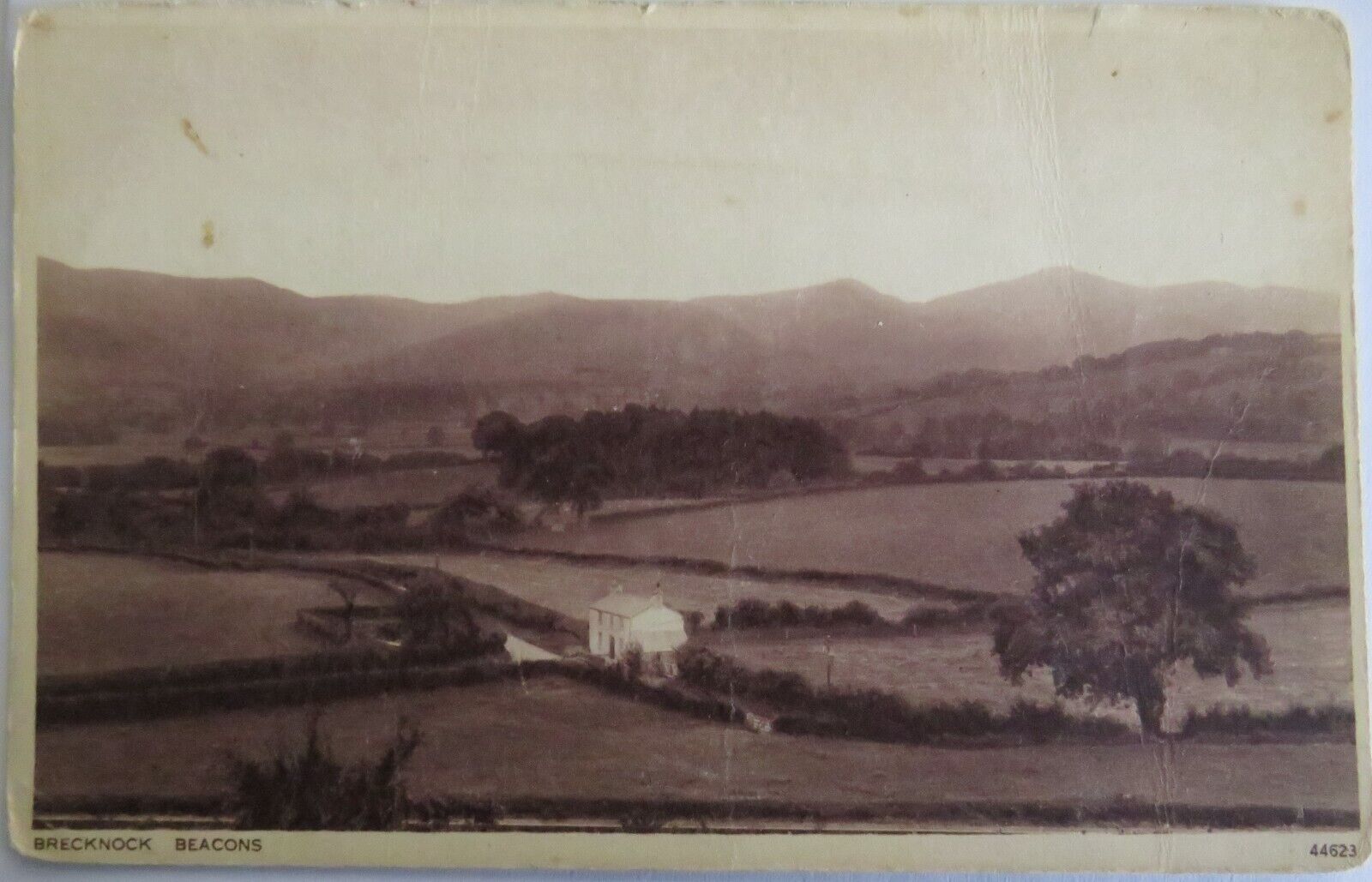 Old Postcard of The Brecknock Becons - Ref : 1030