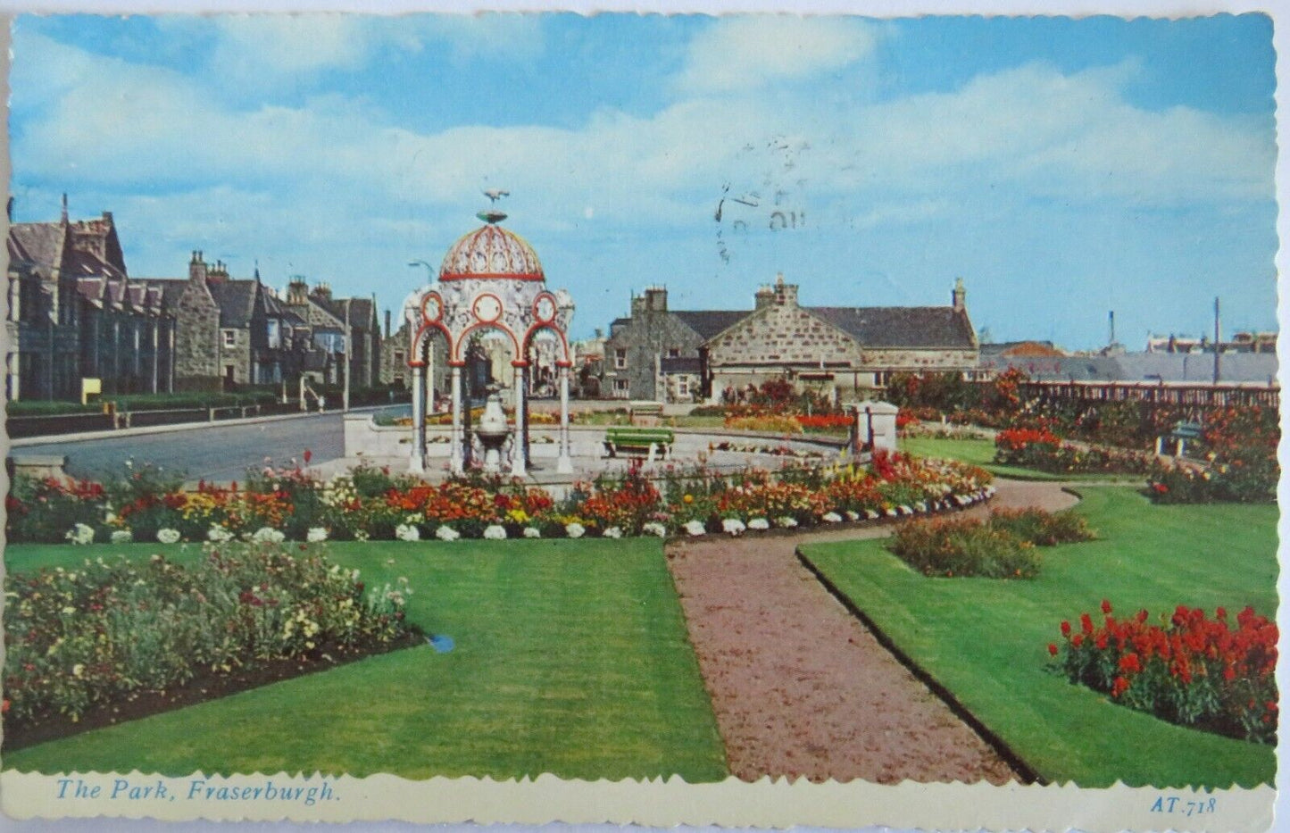 Old Postcard of The Park, Fraserburgh 1967 - Ref : 1024