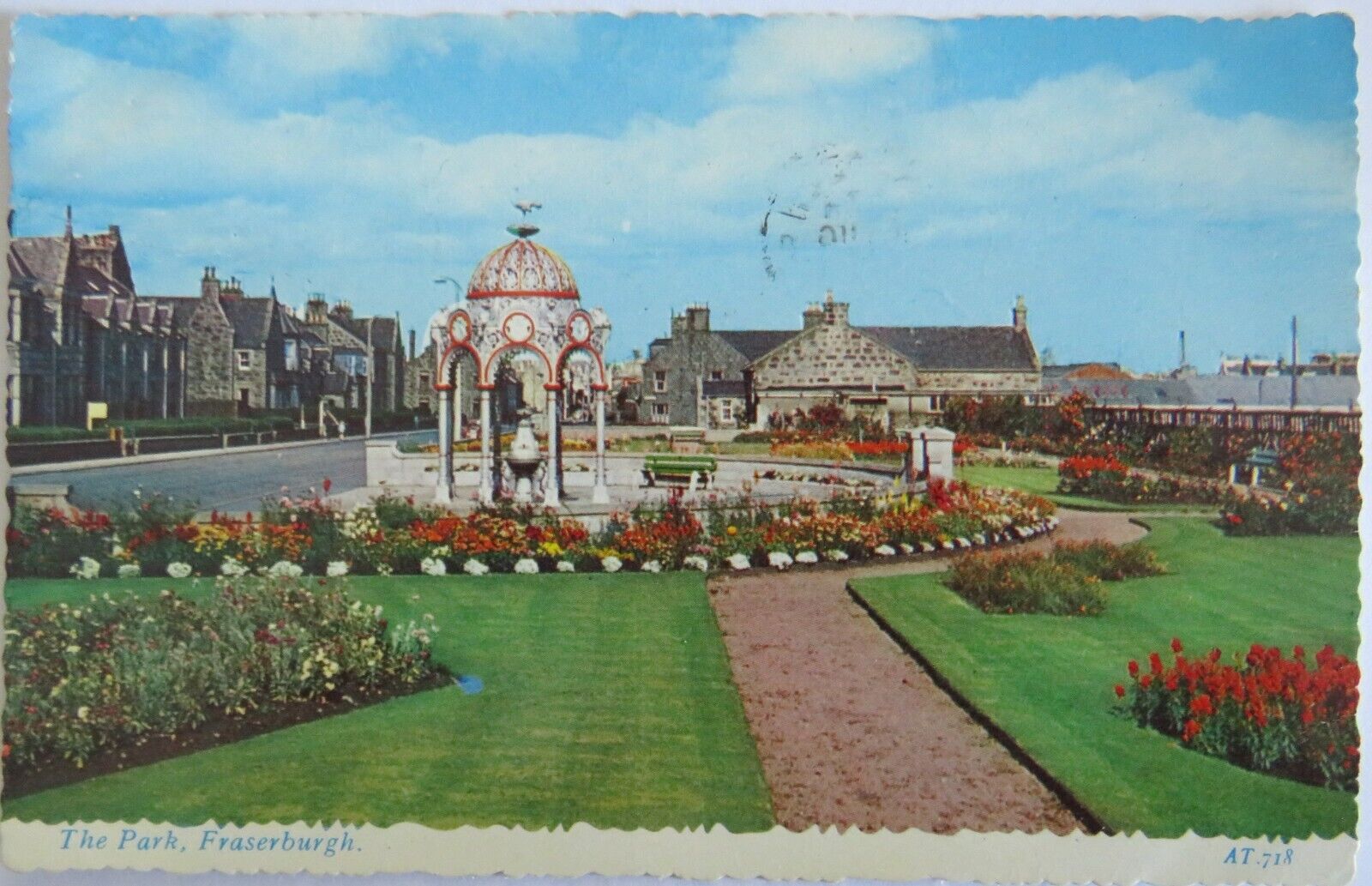 Old Postcard of The Park, Fraserburgh 1967 - Ref : 1024