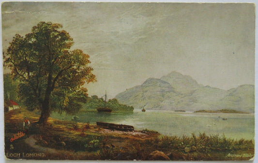 Old Postcard Loch Lomond - Ref : 1002