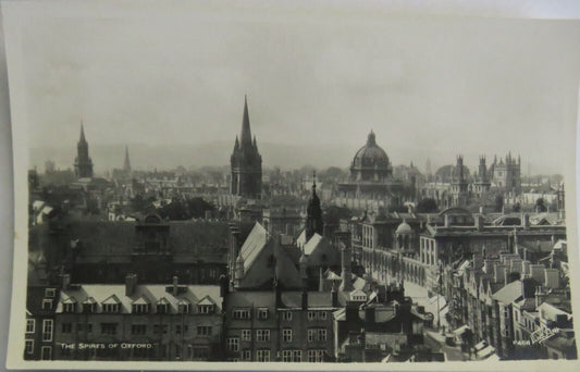 Old Postcard of The Spires of Oxford - Ref : 1037