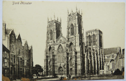 Old Postcard of York Minster