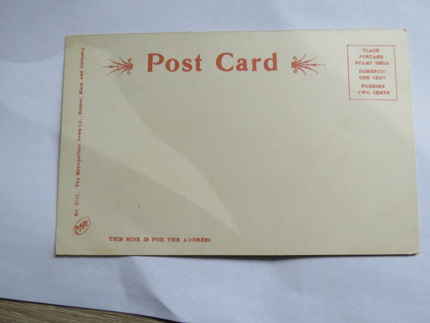 Old Postcard of Memorial Hall Harvard Collge Cambridge Mass -  Ref : 1013