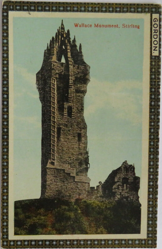 Old Postcard of The Wallace Monument, Stirling - Ref : 1018