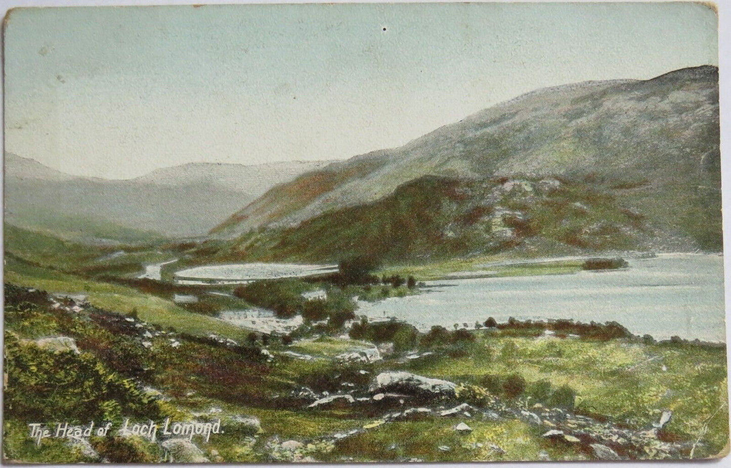 Old Postcard of The Head of Loch Lomond  - Ref : 1010