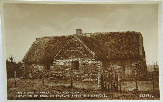 Old Postcard of The Kings Stables, Culloden Moor  - Ref : 1009