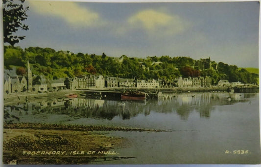 Old Postcard of Tobermory, Isle of Mull - Ref : 1037