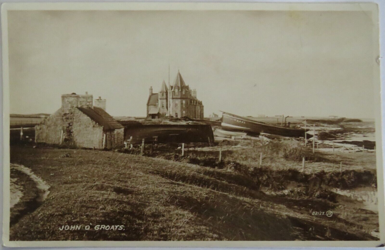 Old Postcard of John  O'Groats  - Ref : 1017