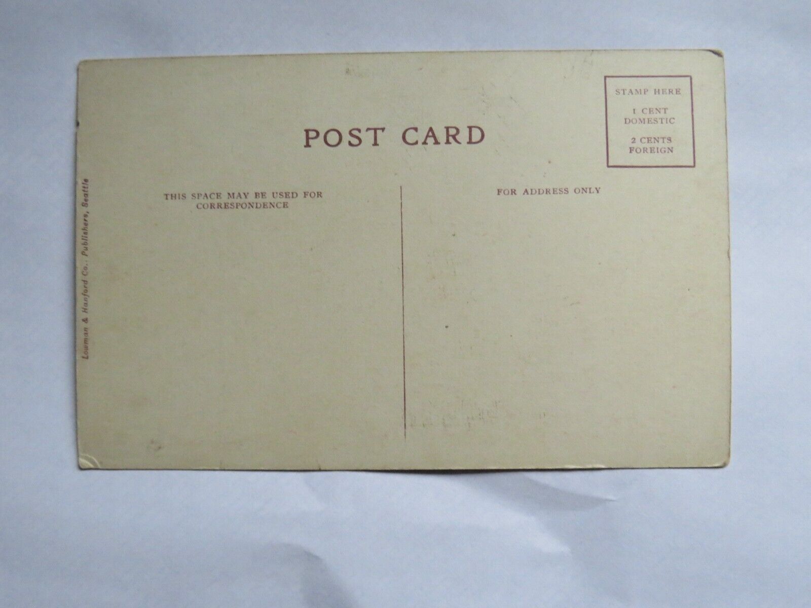 Old Postcard of Keichikan, Alaska-  Ref : 1013