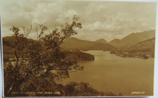 Old Postcard of Killarney The Upper Lake 1946 - Ref : 1011