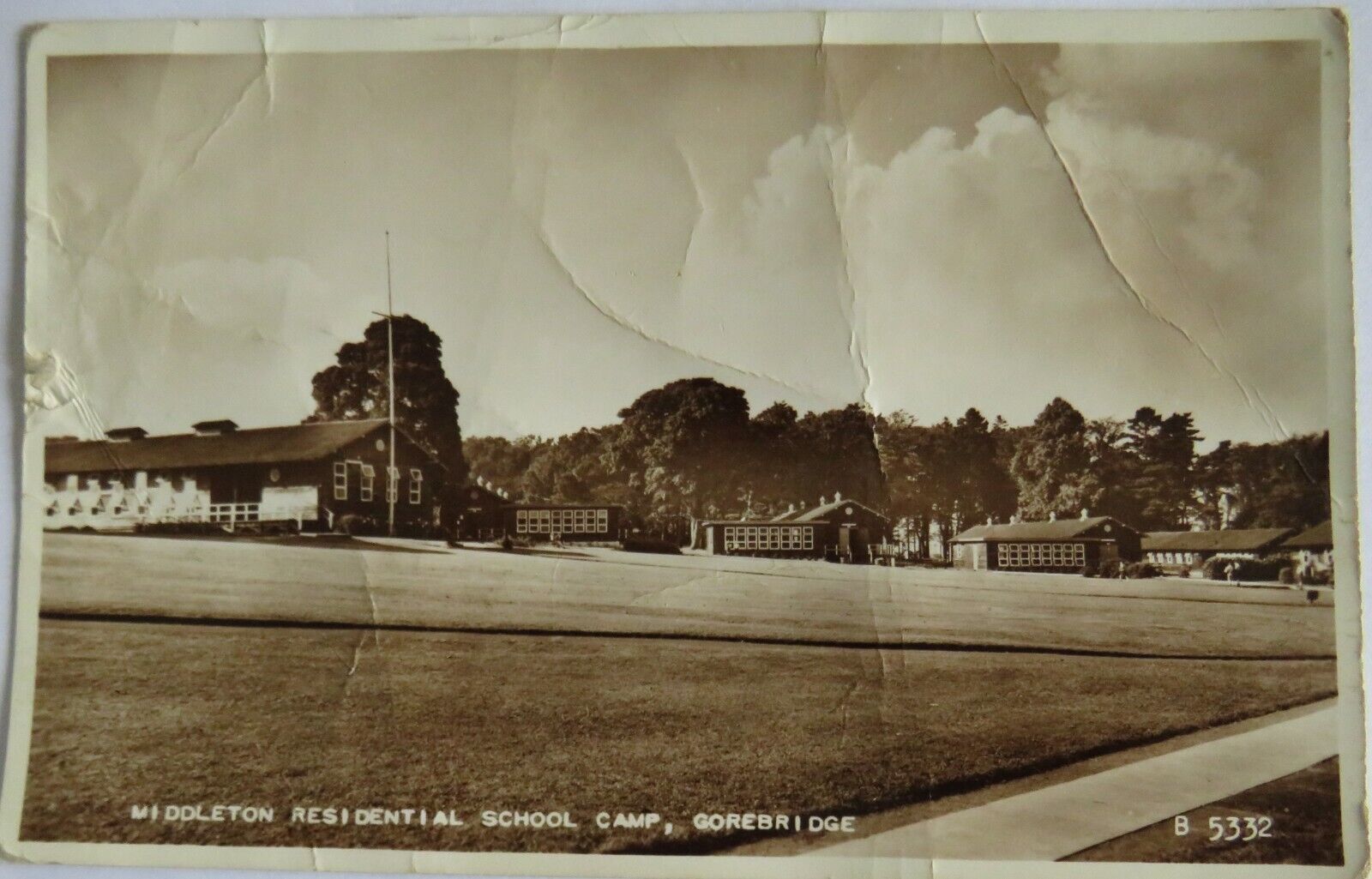 Old Postcard of Middleton Residential School Camp, Gorebridge - Ref : 1020