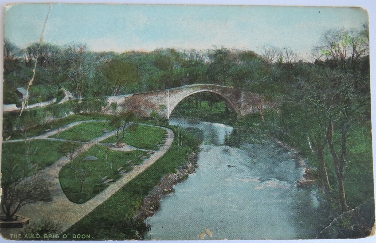 Old Postcard of The Auld Brig O'Doon  -  Ref : 1023