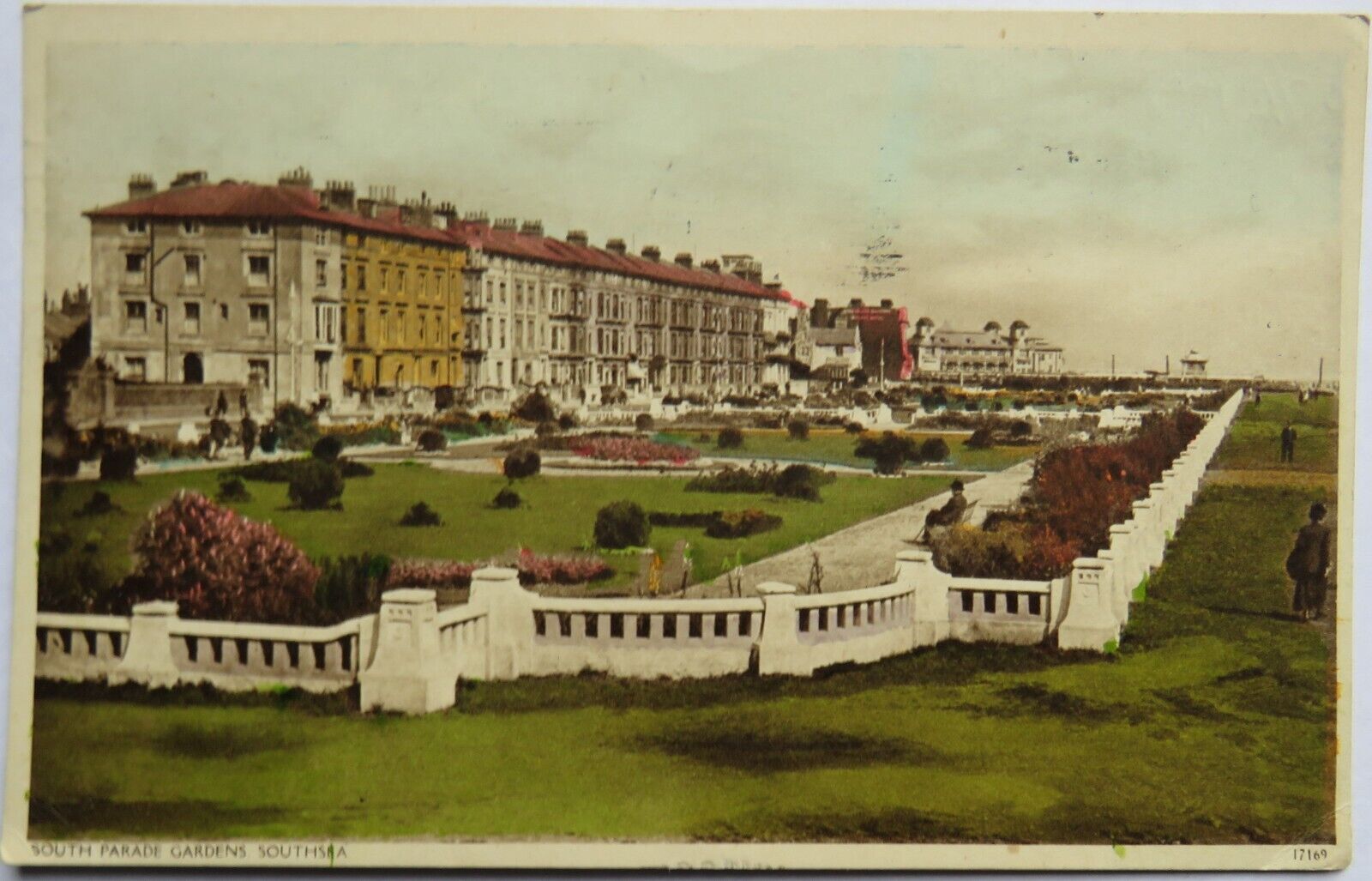 Old Postcard of South Parade Gardens, Southsea, 1949