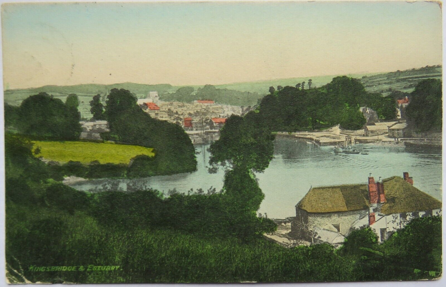 Old Postcard of Kingsbridge & Estuary 1905
