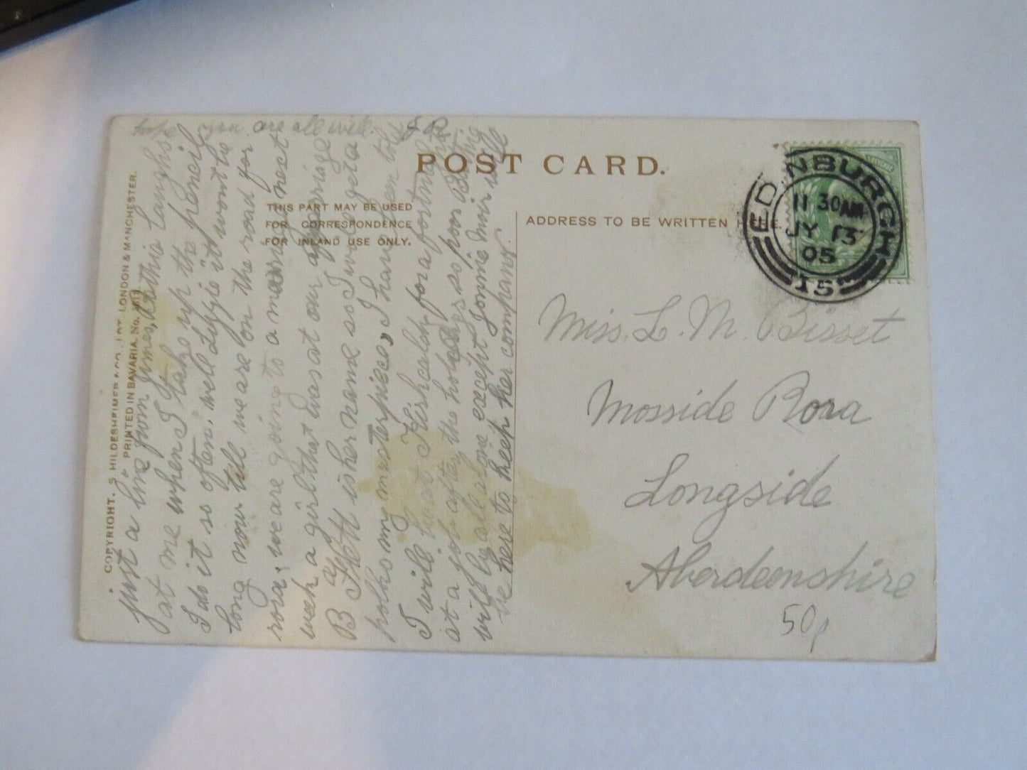 Old Postcard Of Pass of Melfont 1905 - Ref : 1015