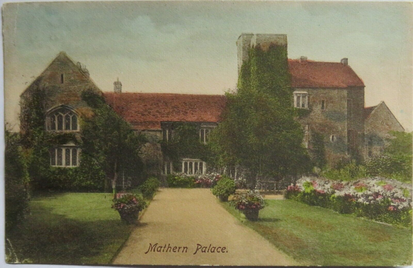 Old Postcard of Mathern Palace, 1906  -  Ref : 1012
