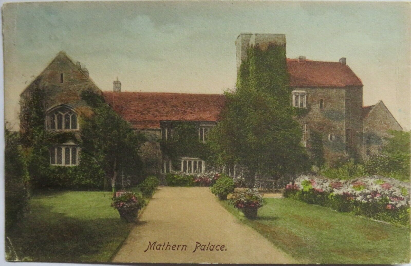 Old Postcard of Mathern Palace, 1906  -  Ref : 1012