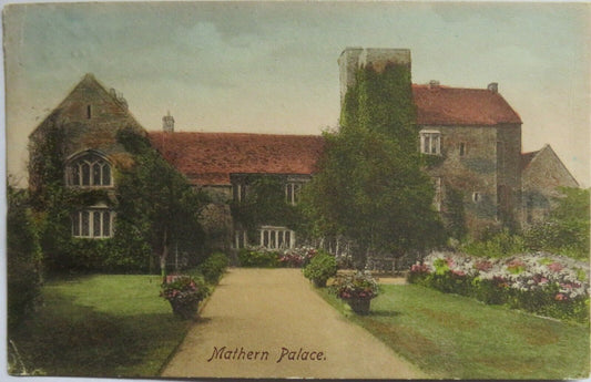 Old Postcard of Mathern Palace, 1906  -  Ref : 1012