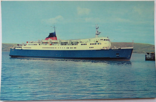 Old Postcard of M.V. Antrim Princess