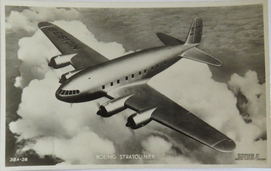 Old Postcard Of  Boeing Stratoliner - Ref : 1015