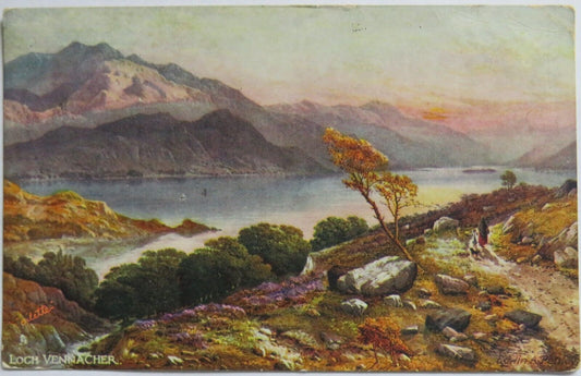 Old Postcard of Loch Vennacher 1904 - Ref : 1010