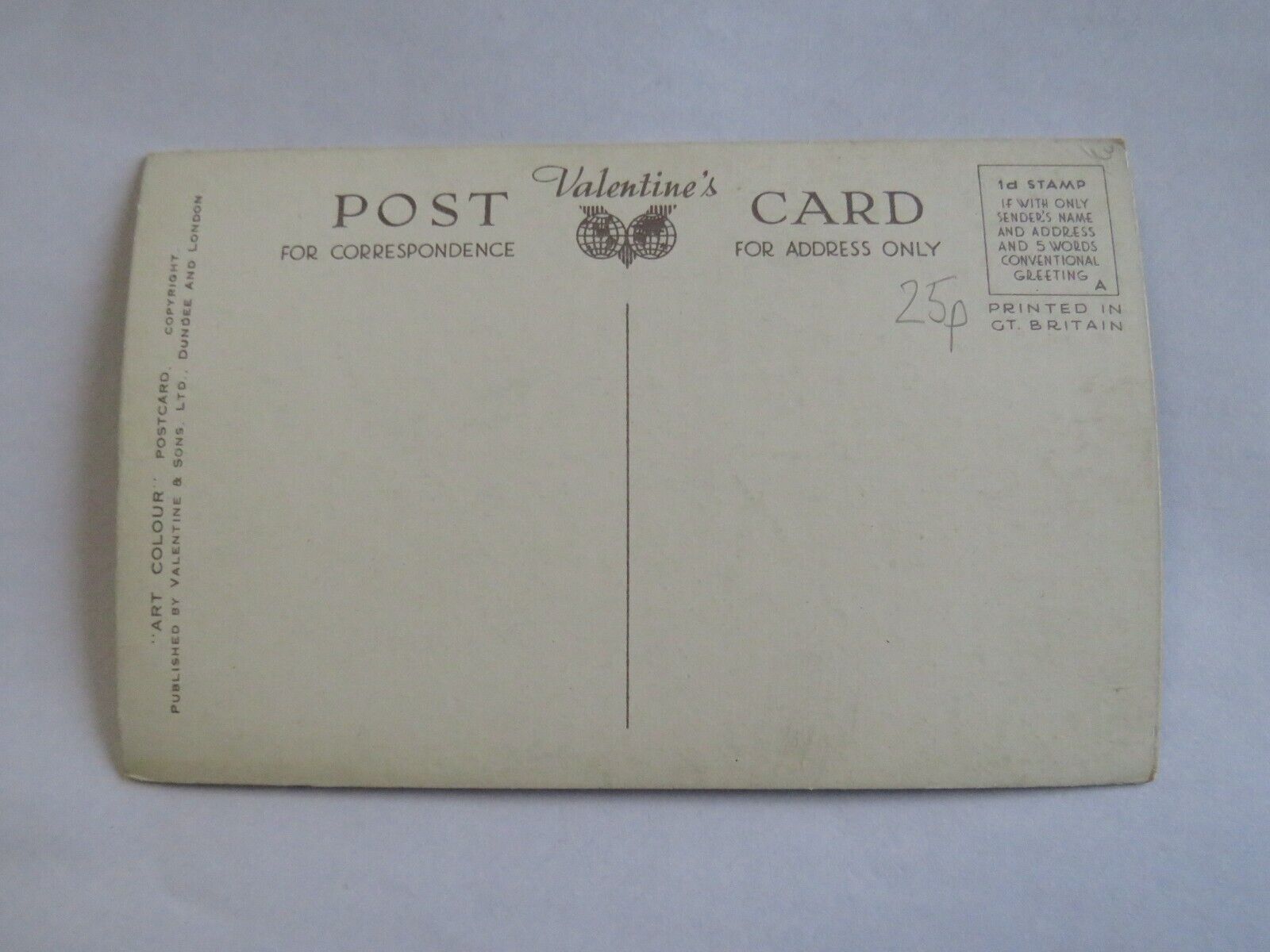 Old Antique Tartan Postcard of Edinburgh Castle and National Gallery- Ref : 1039