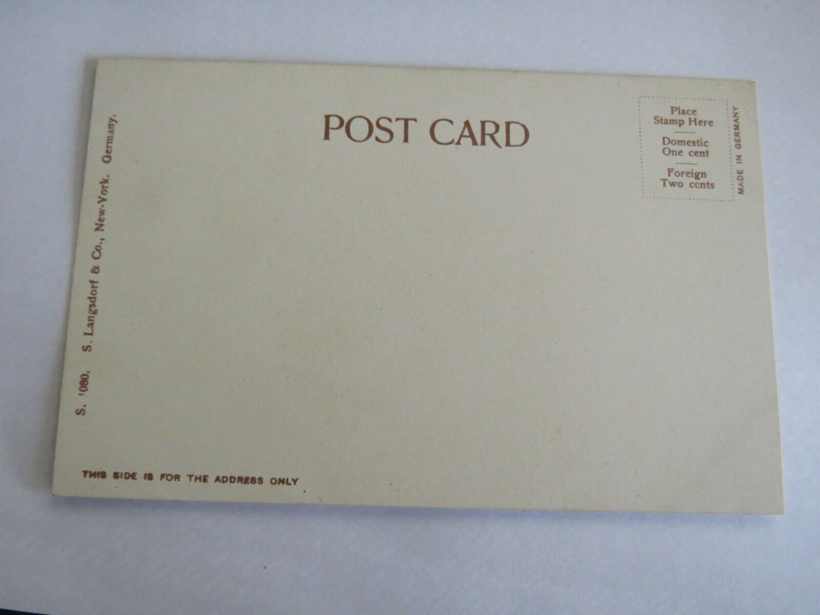 Old Postcard of Indian Trail A The Oaklands Gardiner Me. - Ref : 1041