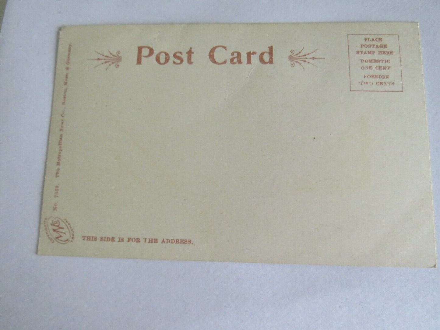 Old Postcard of Ralph Waldo Emerson House Concord, Mass - Ref  : 1019