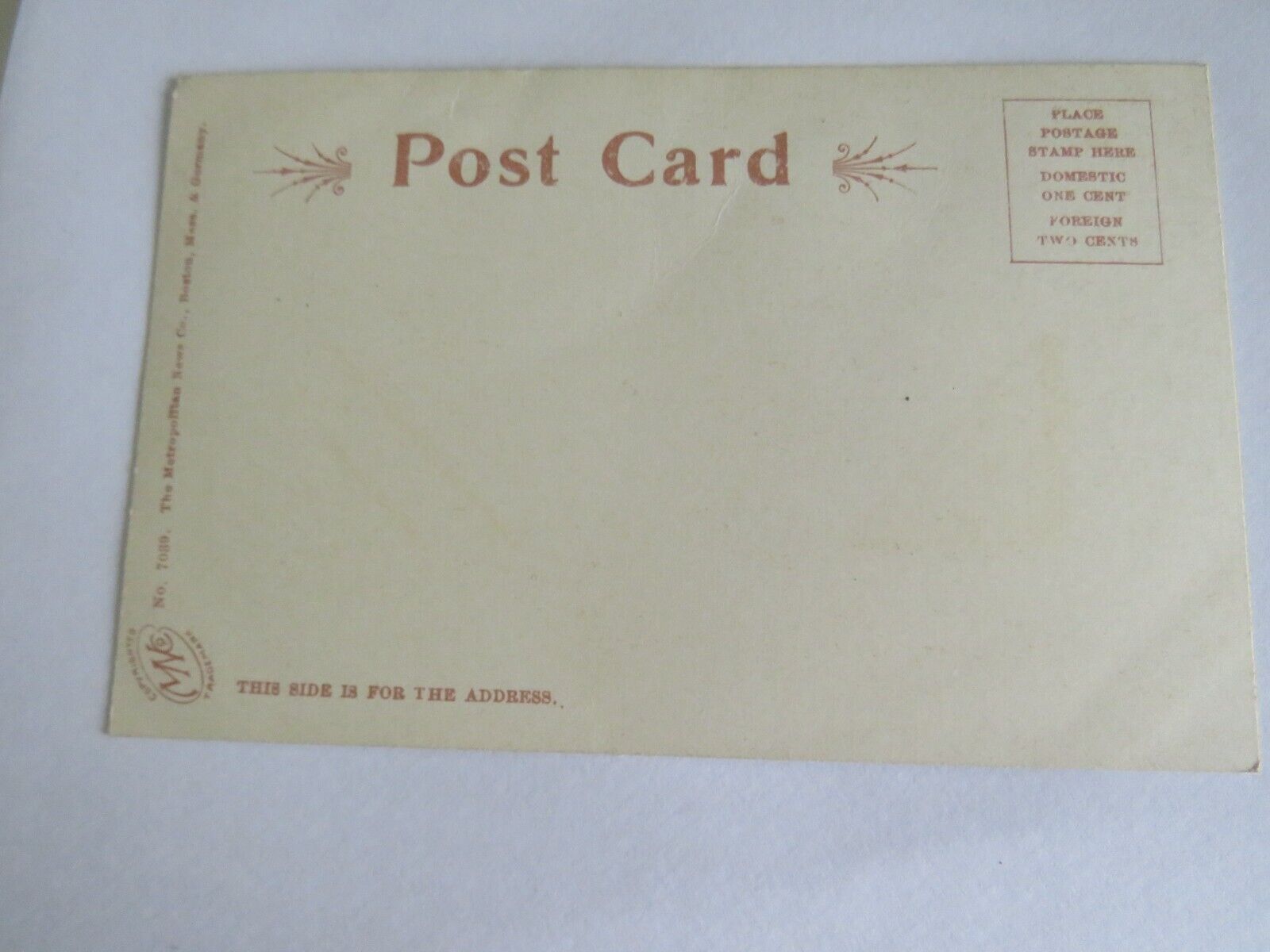 Old Postcard of Ralph Waldo Emerson House Concord, Mass - Ref  : 1019