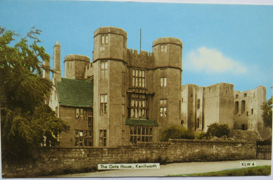 Old Postcard of The Gate House, Kenilworth