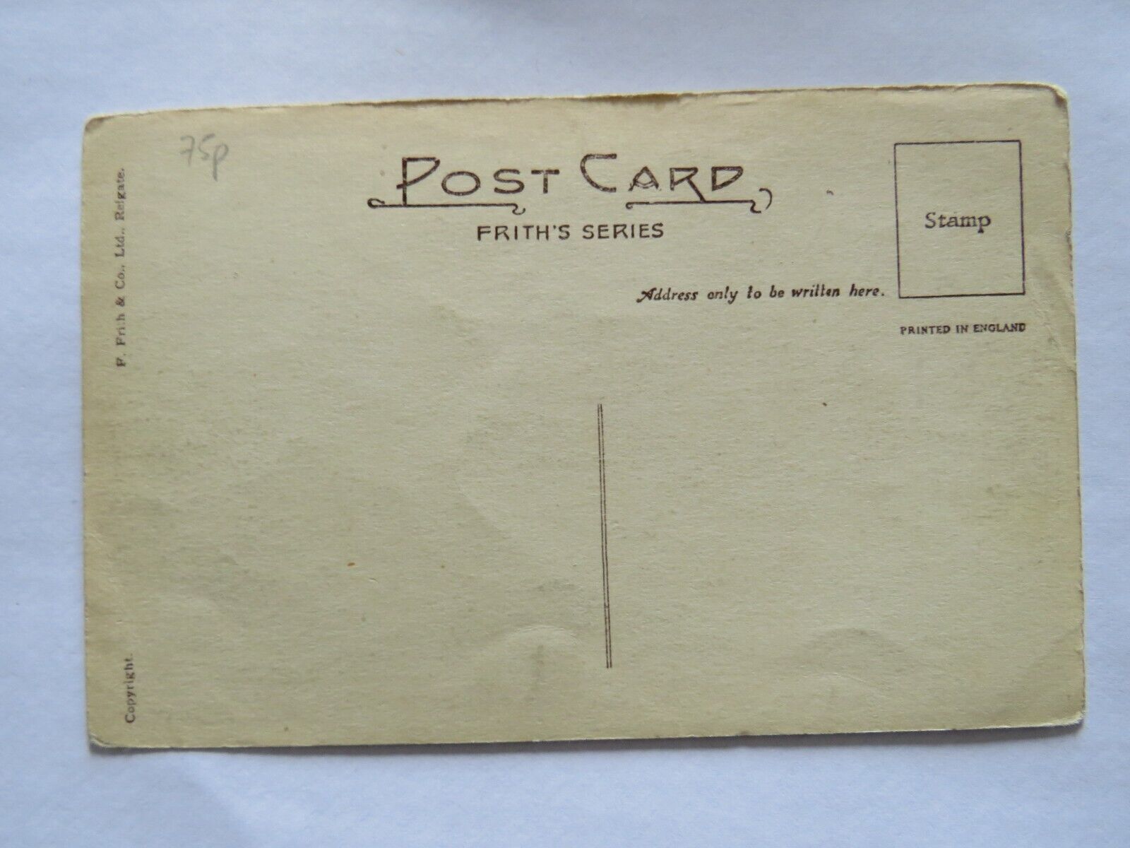 Old Postcard of Leith Hill - Ref : 1009