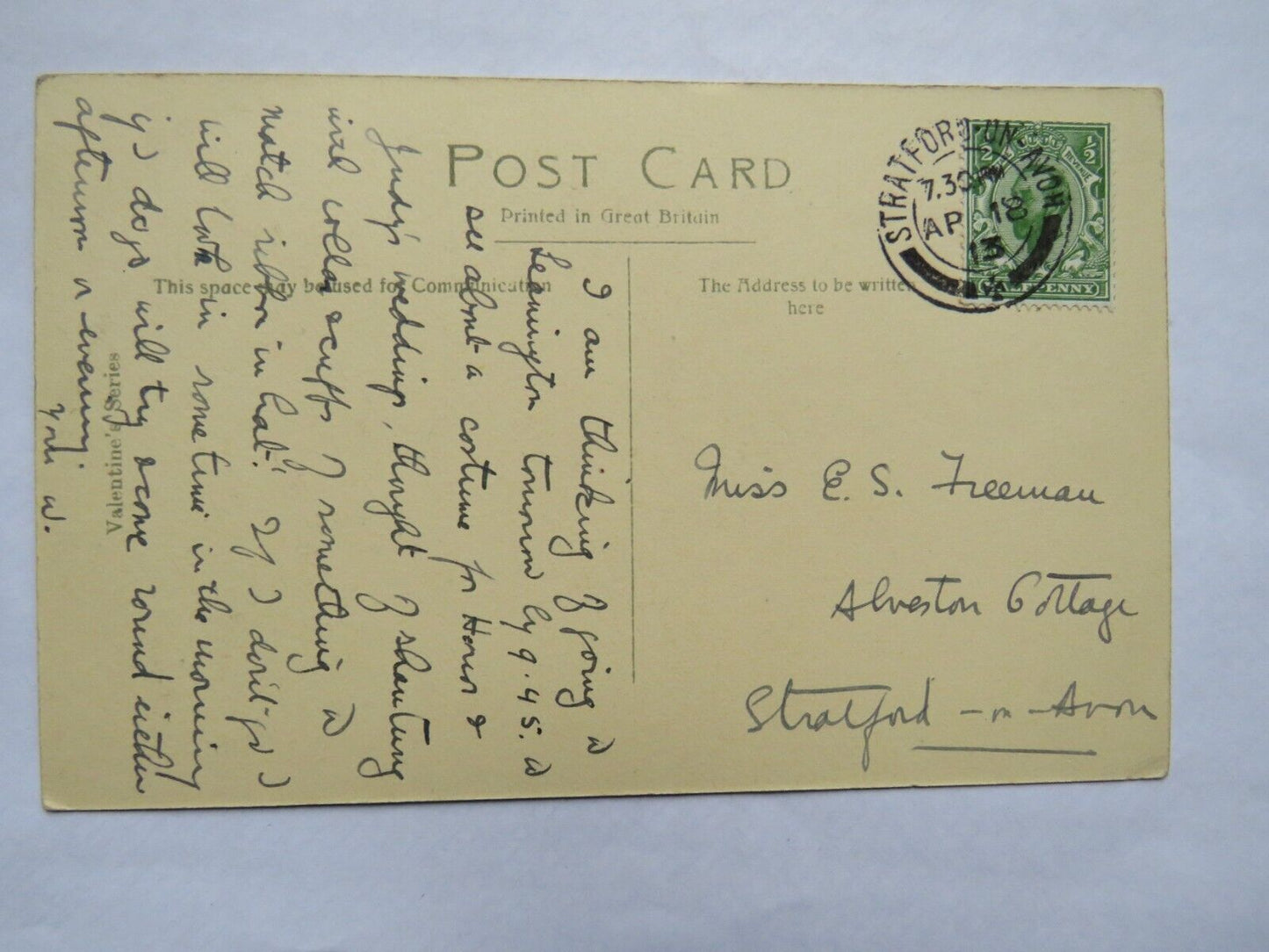 Old Postcard of Eyam Cross 1913