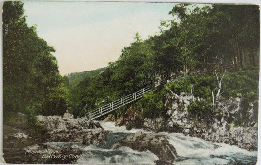 Old Postcard of Miners Bridge, Bettws-Y-Coed   - Ref : 1016