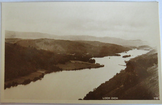 Old Postcard of Loch Oich - Ref : 1028