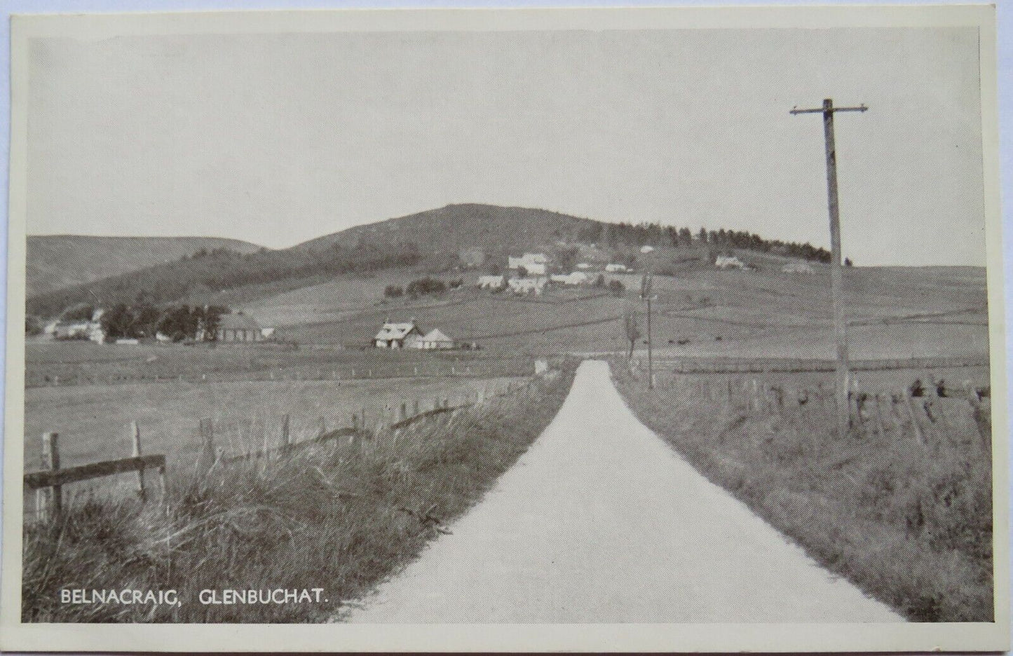 Old Postcard of Belnacraig, Glenbuchat, Aberdeenshire
