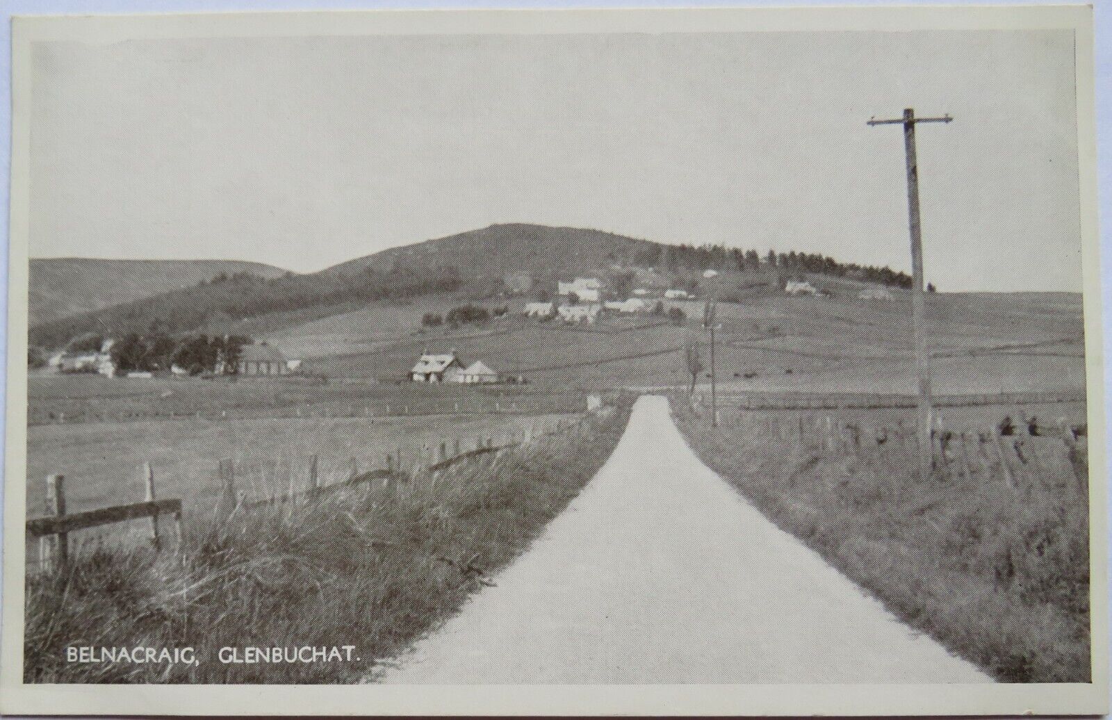 Old Postcard of Belnacraig, Glenbuchat, Aberdeenshire