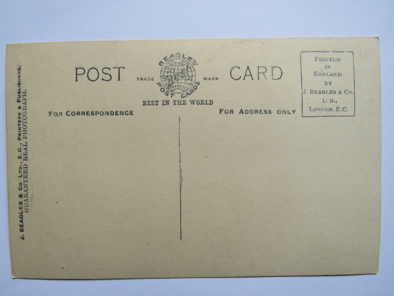 Old Postcard of Houses of Parliament, London - Ref : 1033