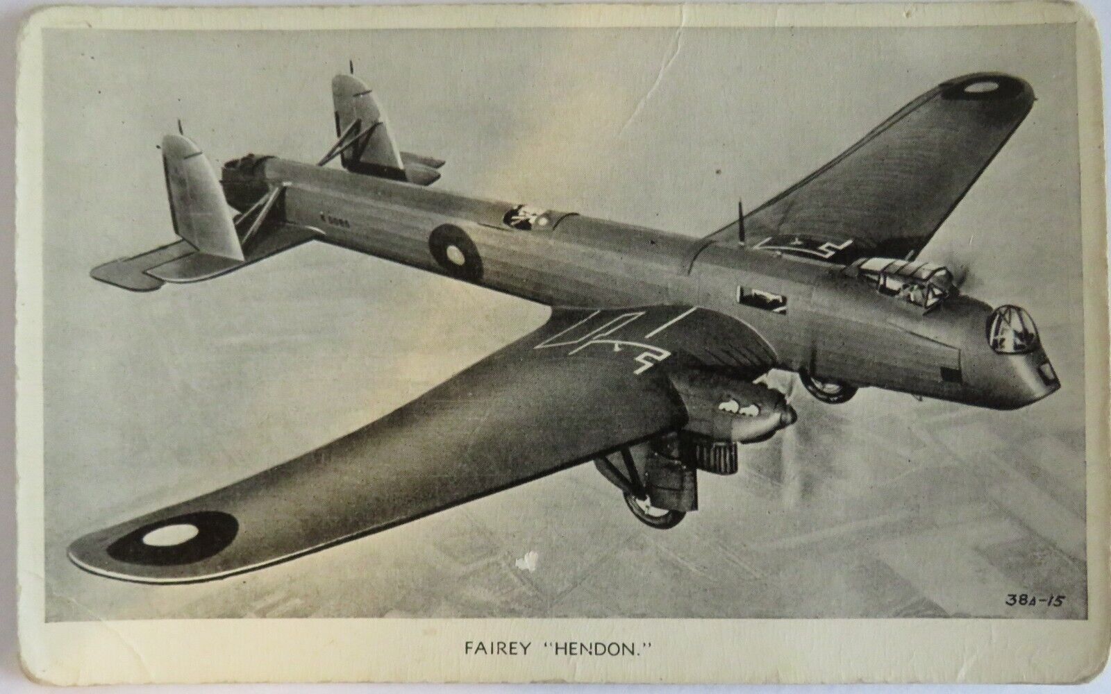 Old Postcard Of Fairey "Hendon"  -  Ref : 1014