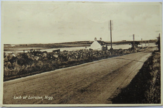Old Postcard of Loch Of Loirston, Nigg