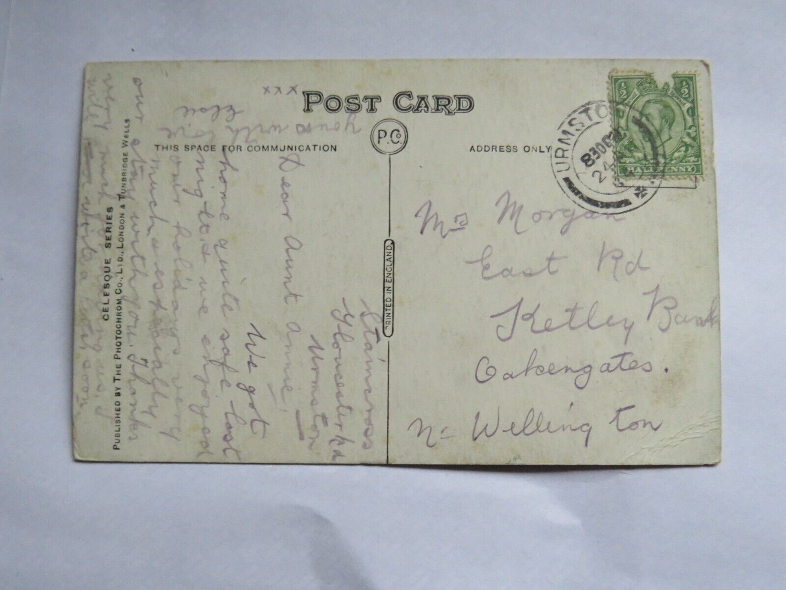 Old Postcard of Llangollen, Berwyn 1904 -  Ref : 1012