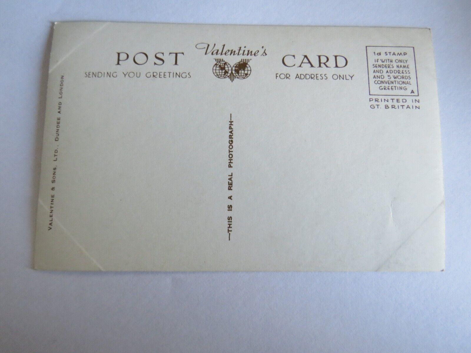 Old Postcard of Matlock Bath - Ref : 1025