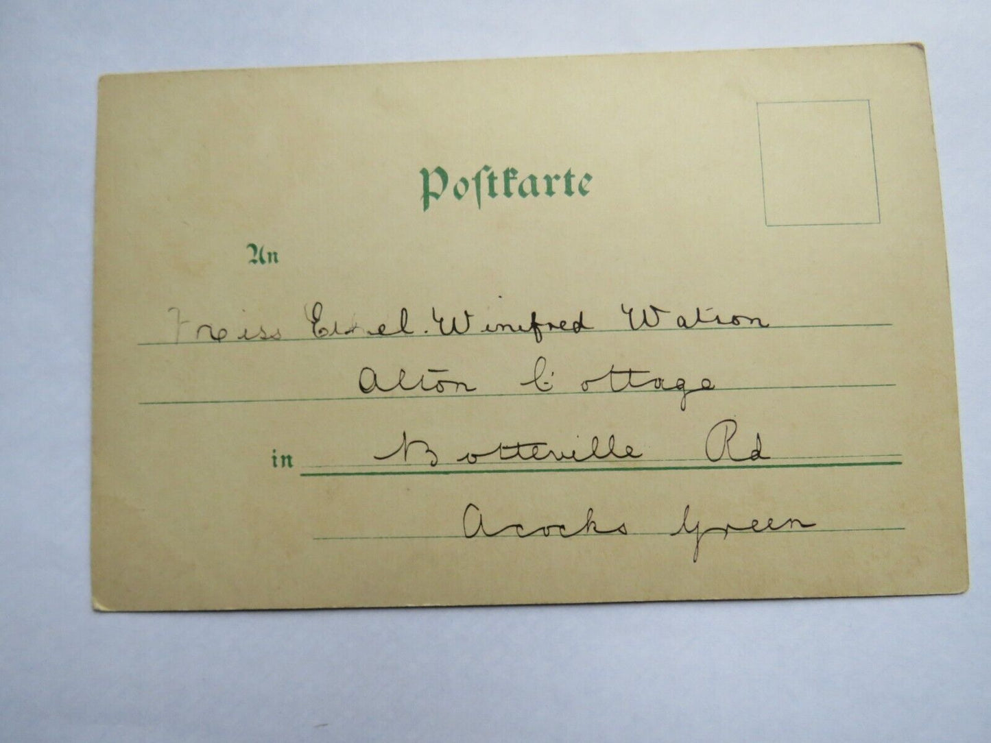Old Postcard of Gruss aus Sohwerin, Schloss, Stadtseite