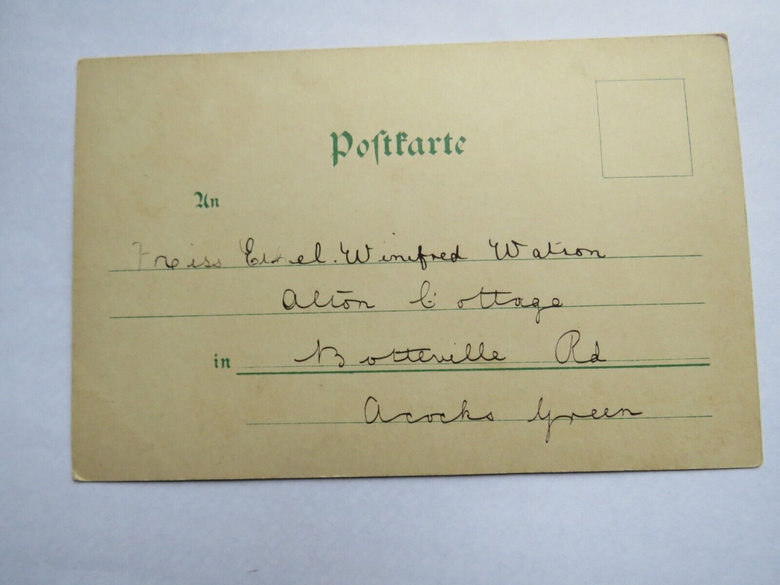Old Postcard of Gruss aus Sohwerin, Schloss, Stadtseite