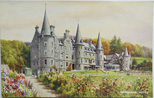 Old Postcard of The Trossachs Hotel  - Ref : 1004
