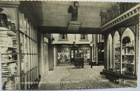 Old Postcard of Alderman's Walk, Castle Museum, York