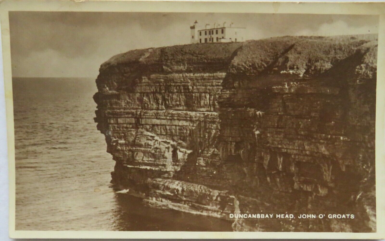 Old Postcard Of Duncansbay Head, John O'Groats - Ref : 1007