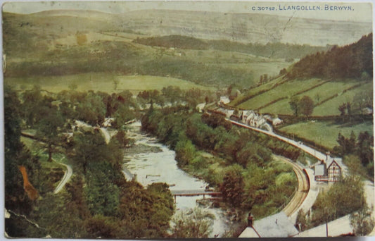 Old Postcard of Llangollen, Berwyn 1904 -  Ref : 1012