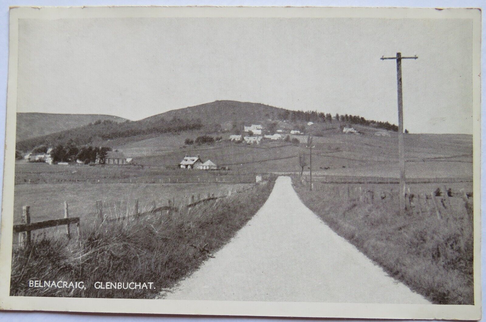 Old Postcard of Belnacraig, Glenbuchat, Aberdeenshire